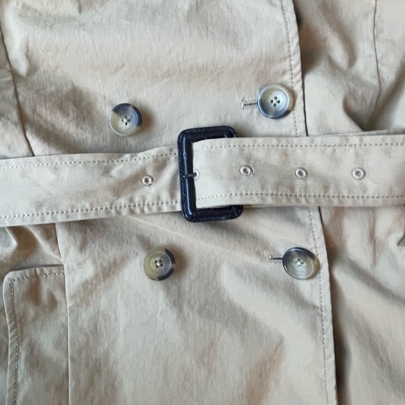 J. Crew Beige Double-Breasted Trench Coat - Picture 3 of 11
